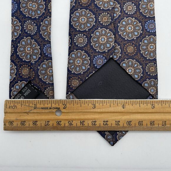 Bruno Piatelli / Neil Bottle / Daniel Silk Neckties Lot of 3 Abstract Iridescent - Picture 11 of 16